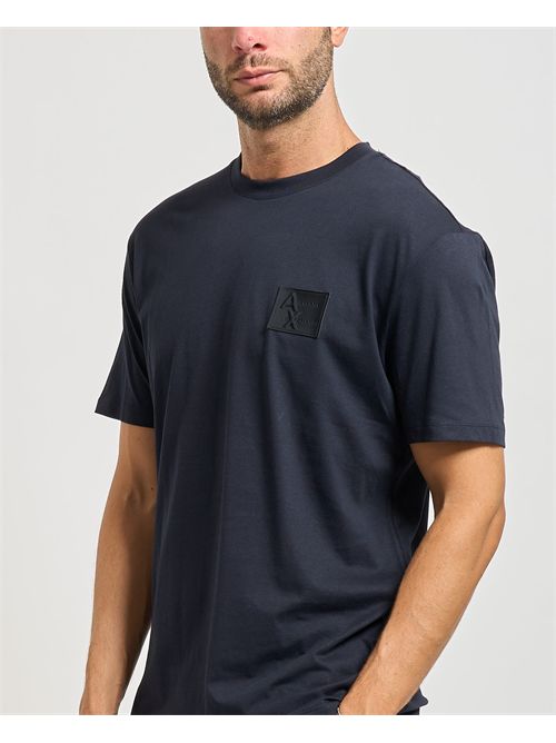 Men's Armani Exchange T-shirt with logo patch ARMANI EXCHANGE | XM001456-AF10358UB101